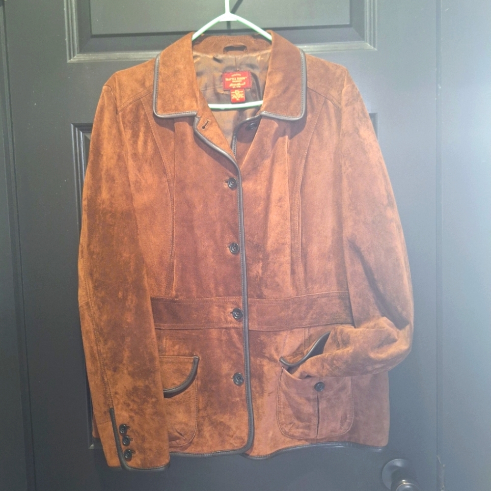 Seattle Suede jacket by Eddie Bauer